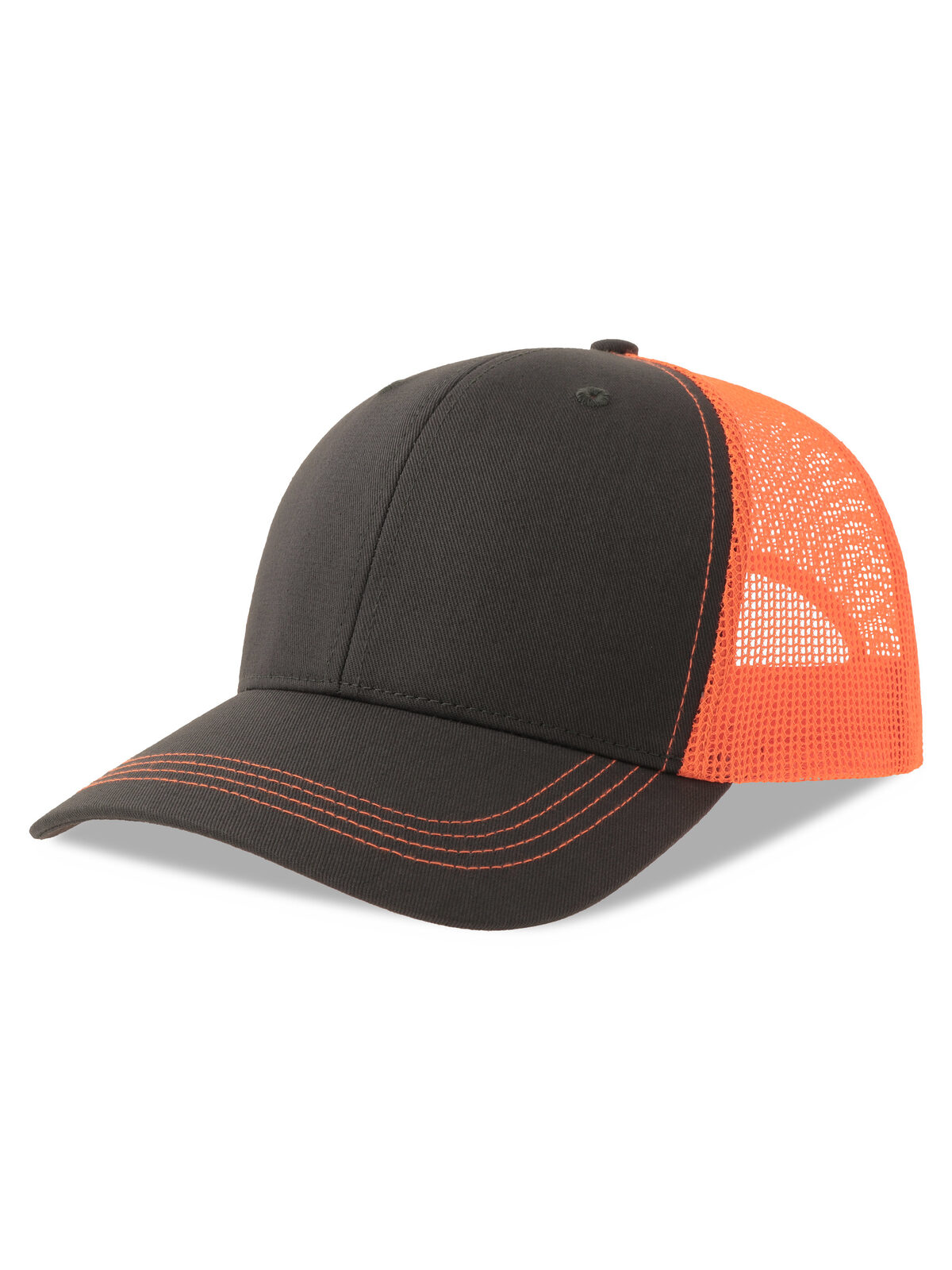 dark grey/orange fluo