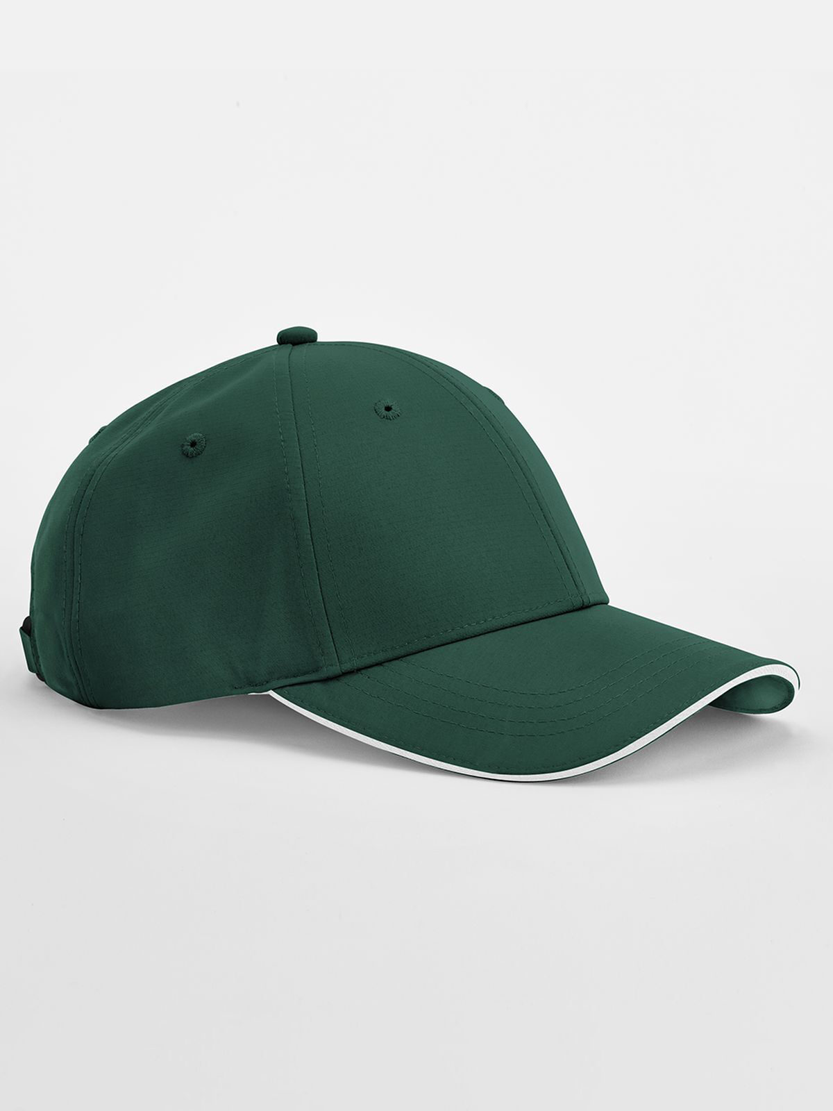 bottle green/white