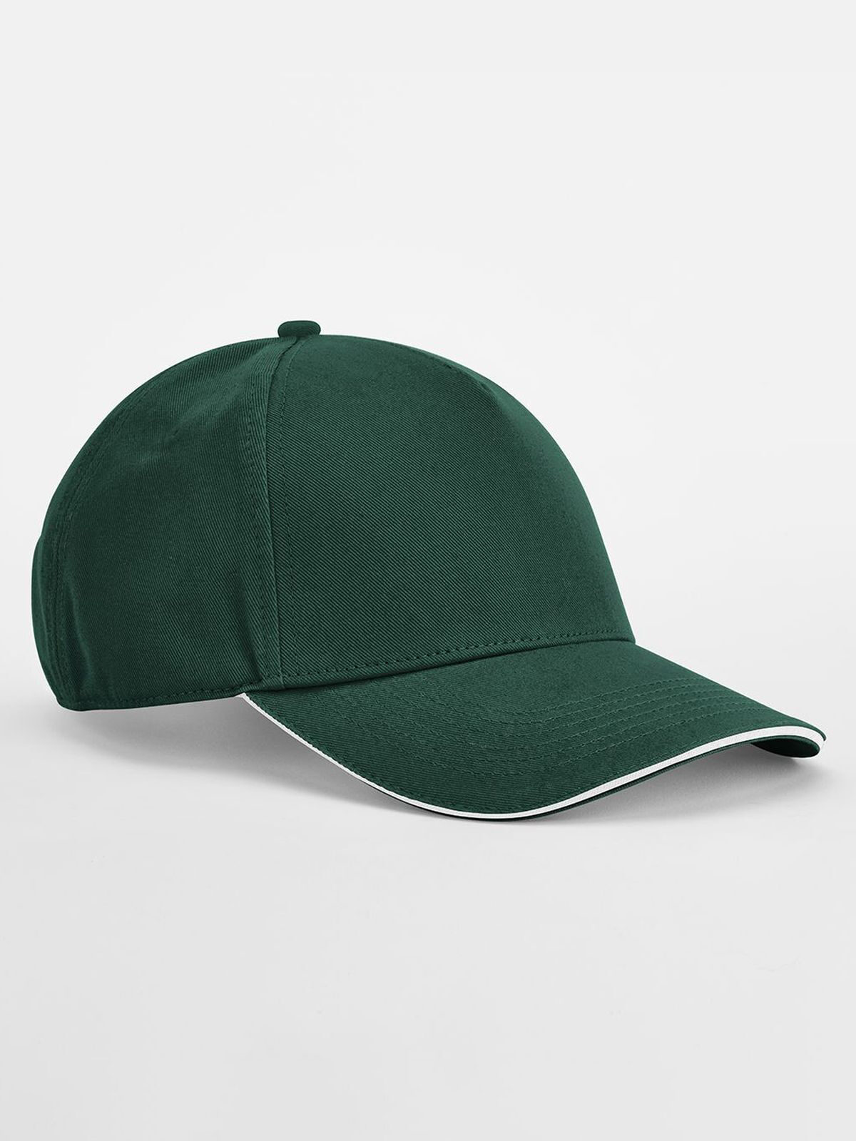 bottle green/white