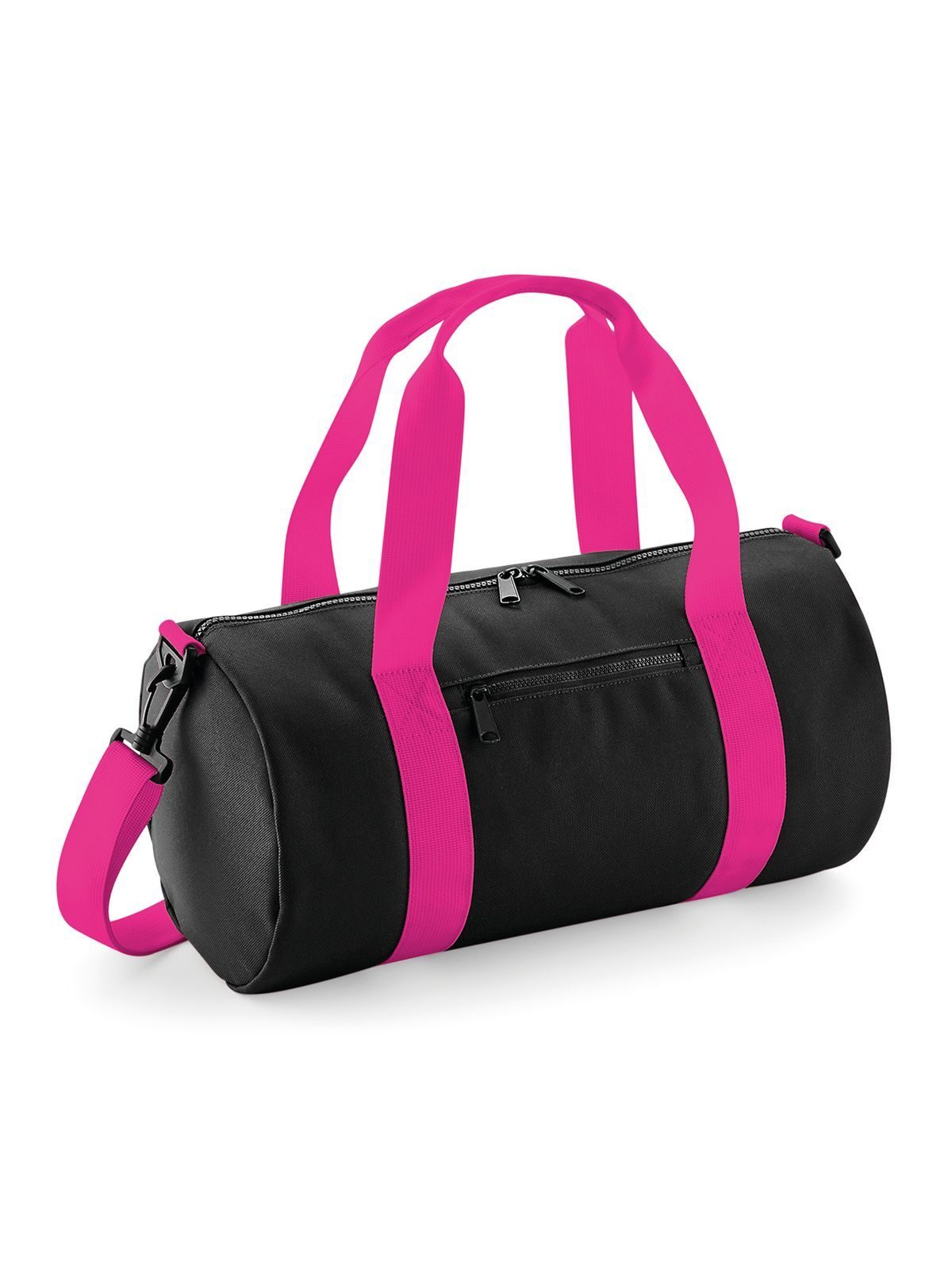 black/fuchsia