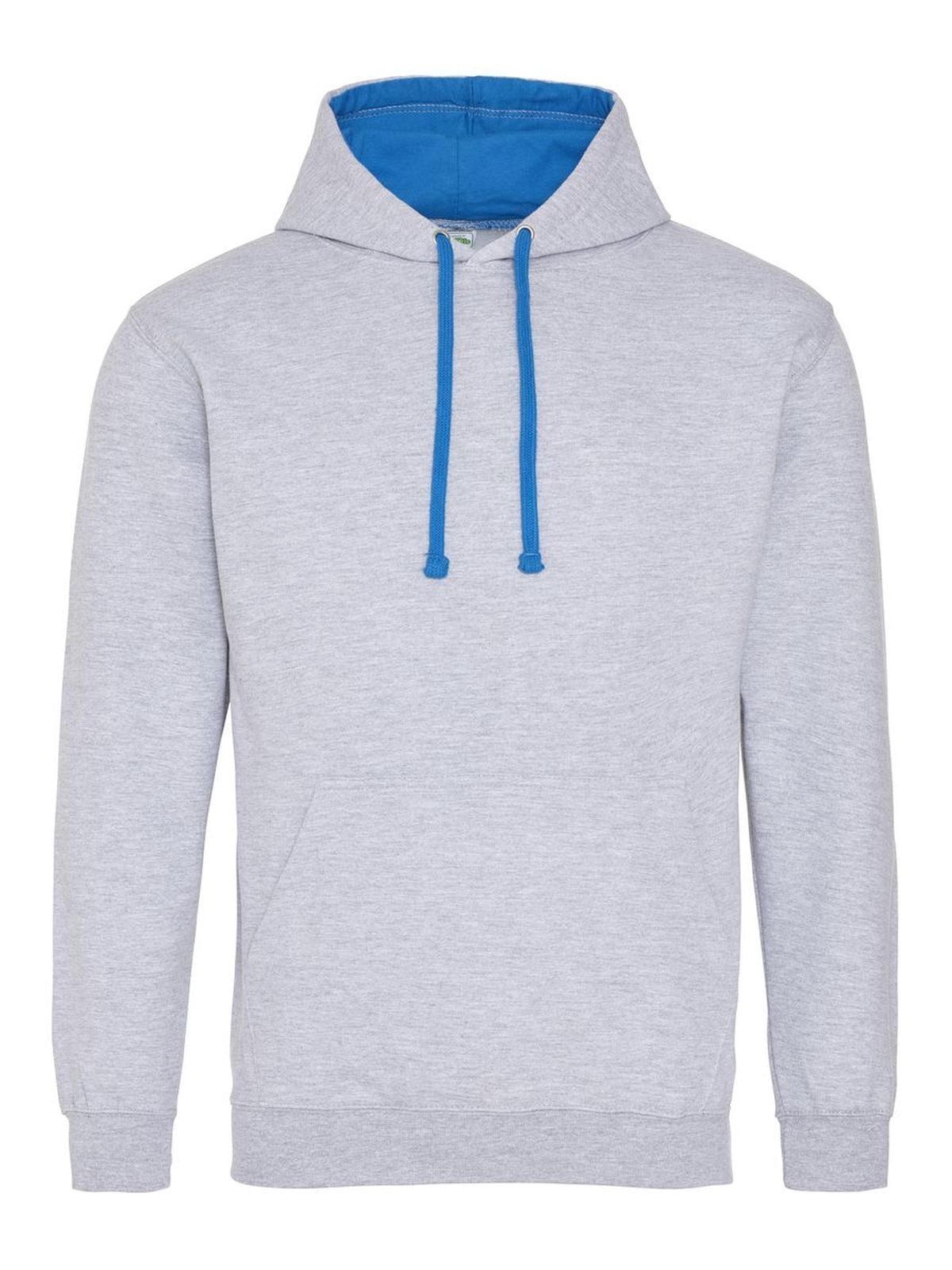 heather grey/sapphire blue