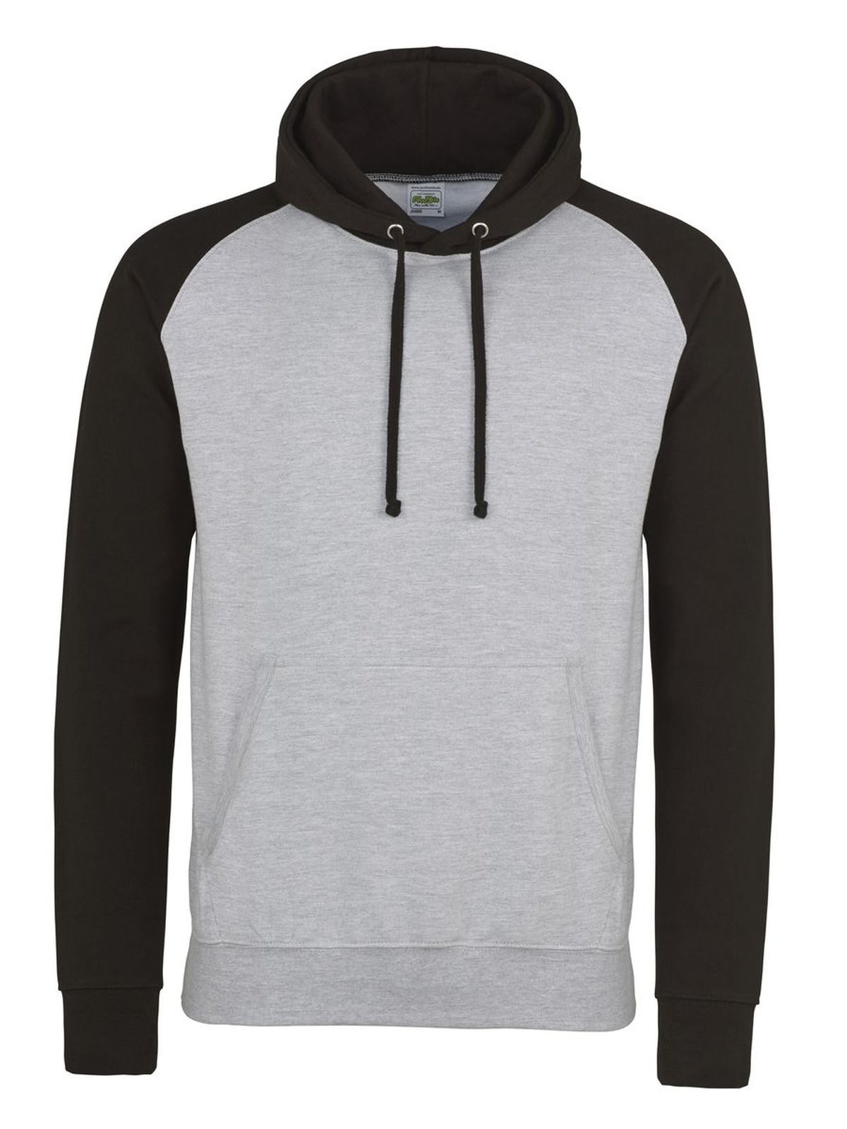 heather grey/jet black