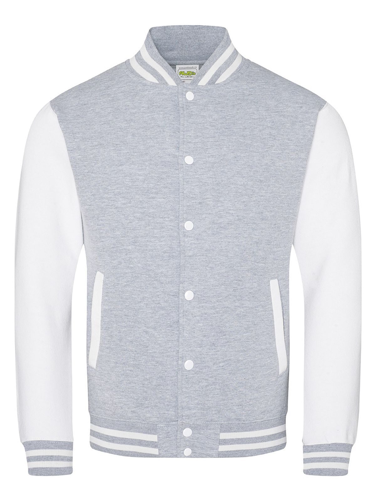 heather grey/white