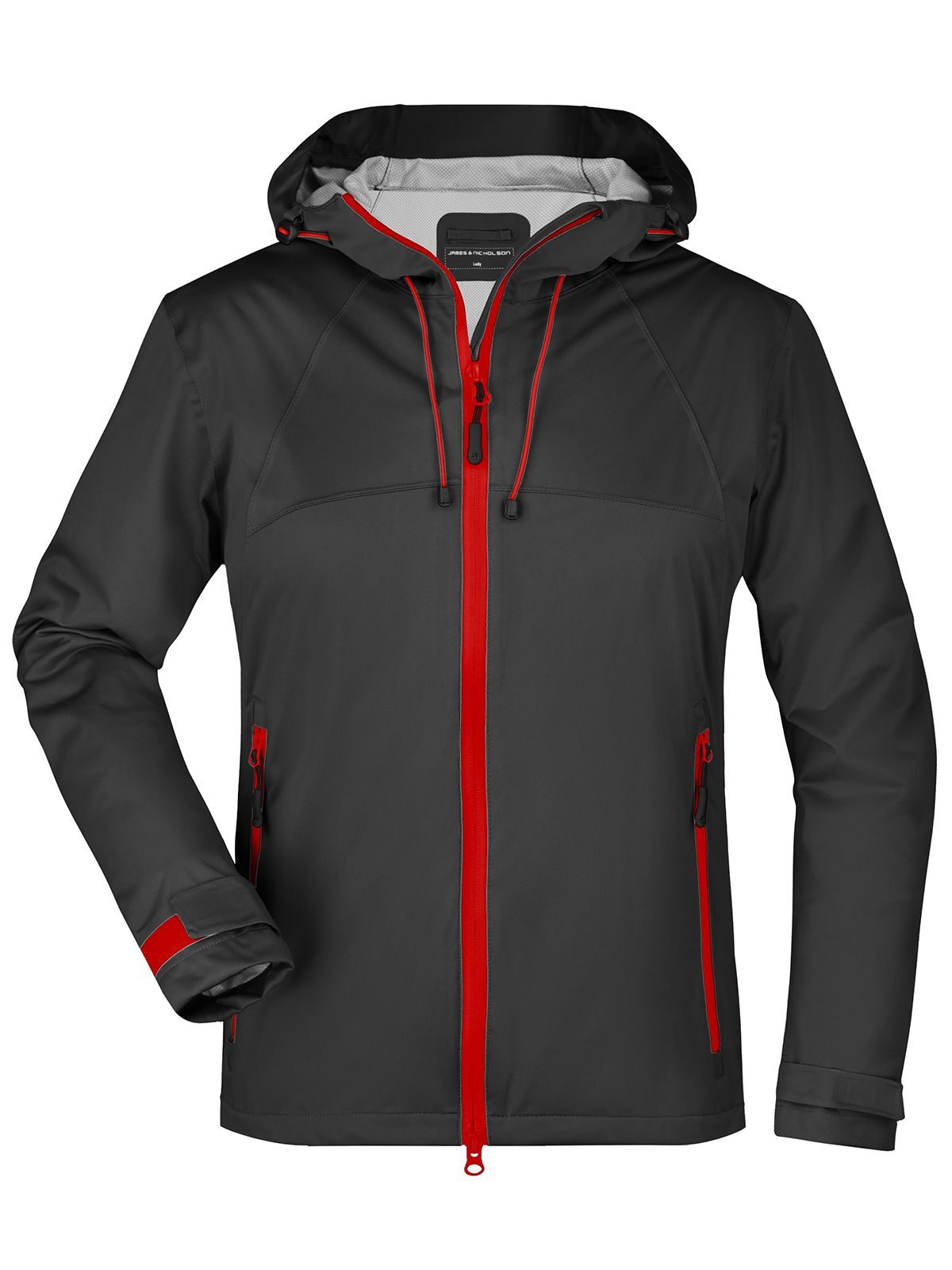 black/red