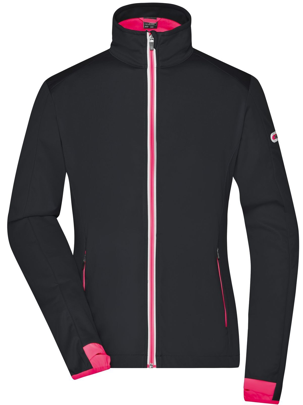 black/light-red