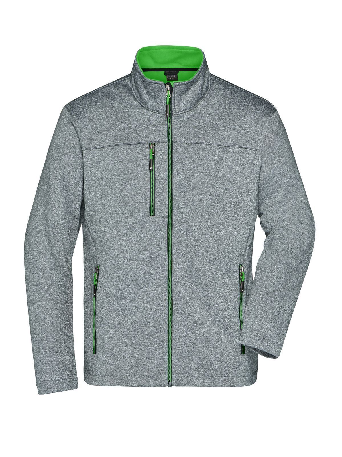 dark-melange/green