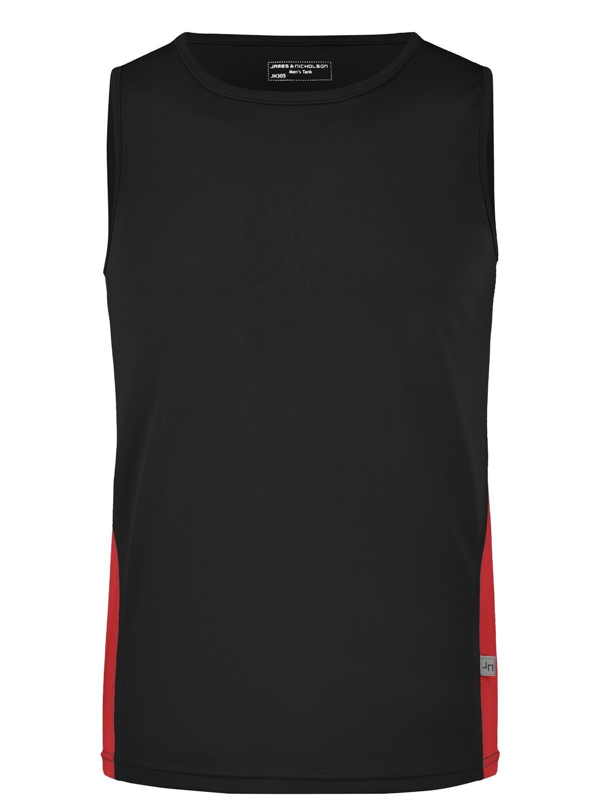 black/red