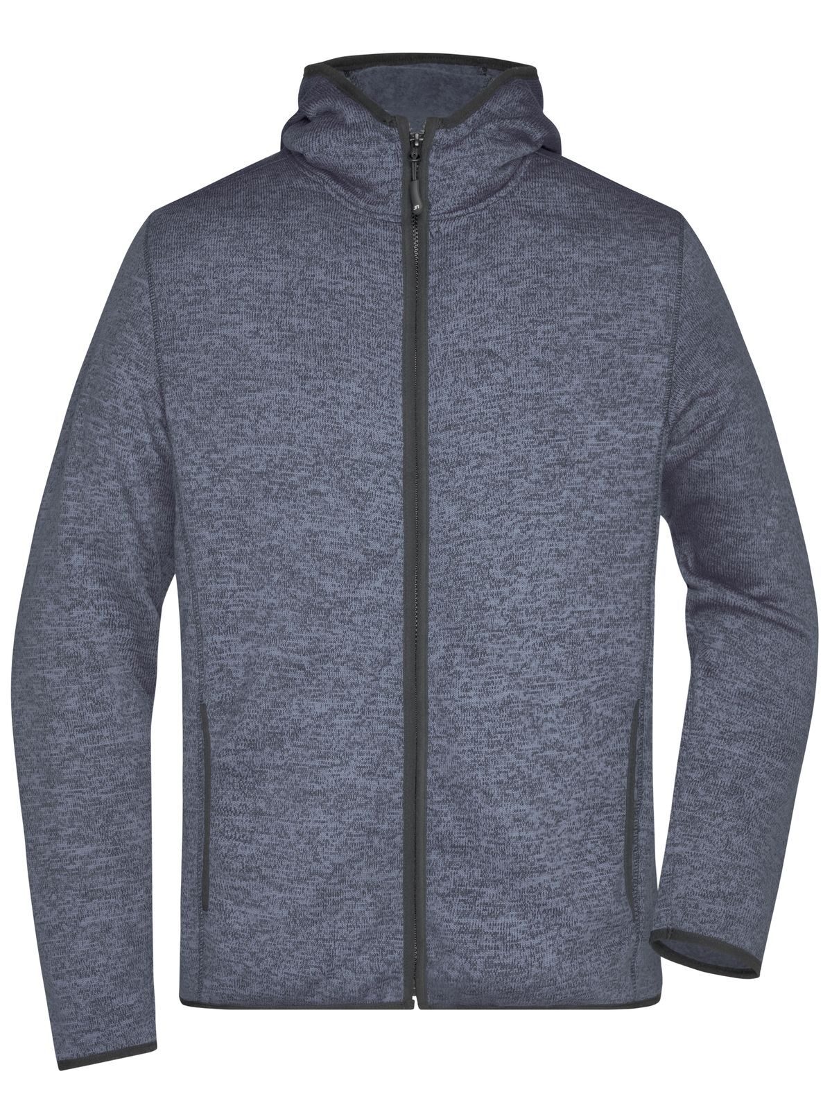 denim-melange/black