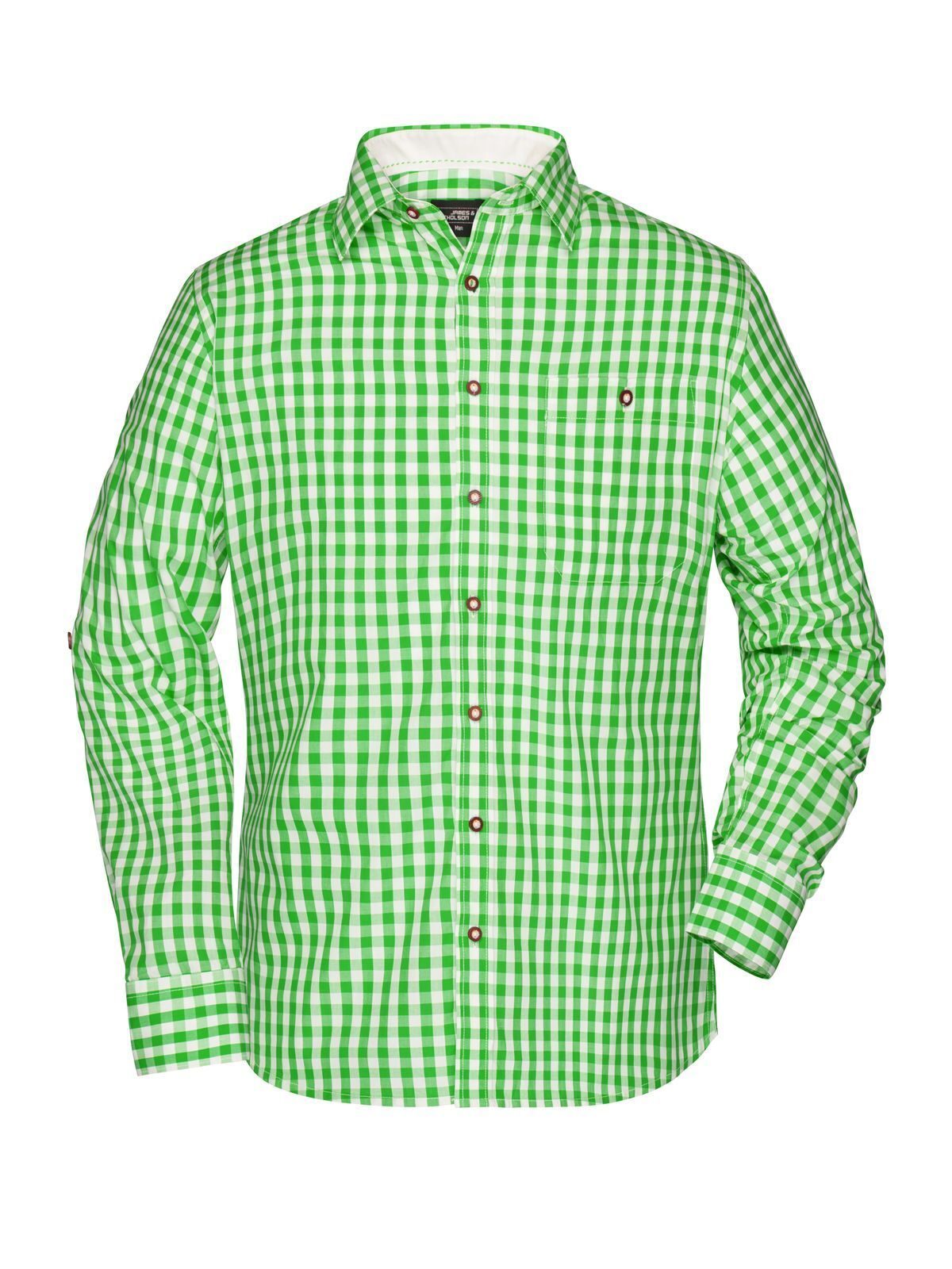 green/white