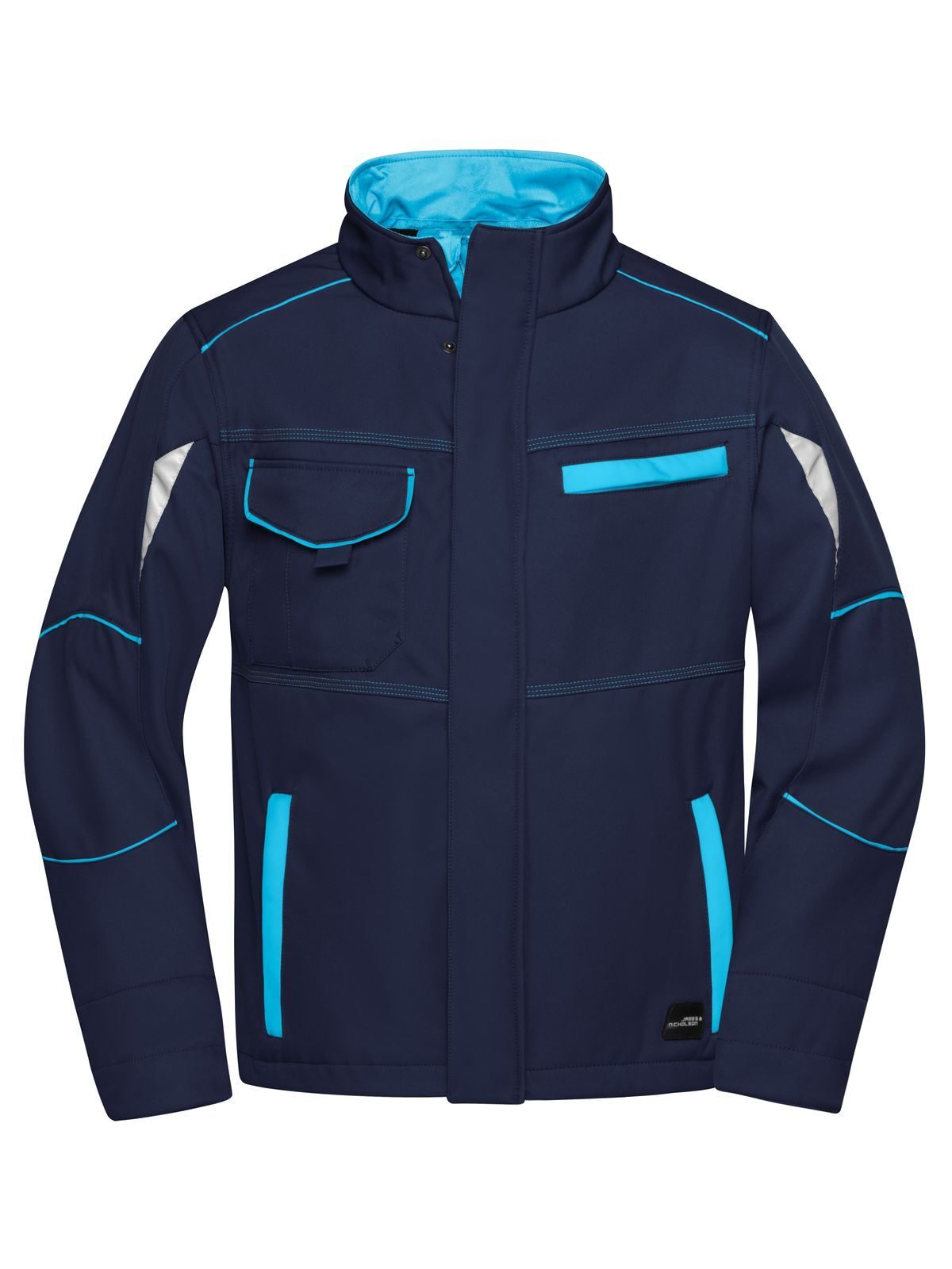 navy/turquoise