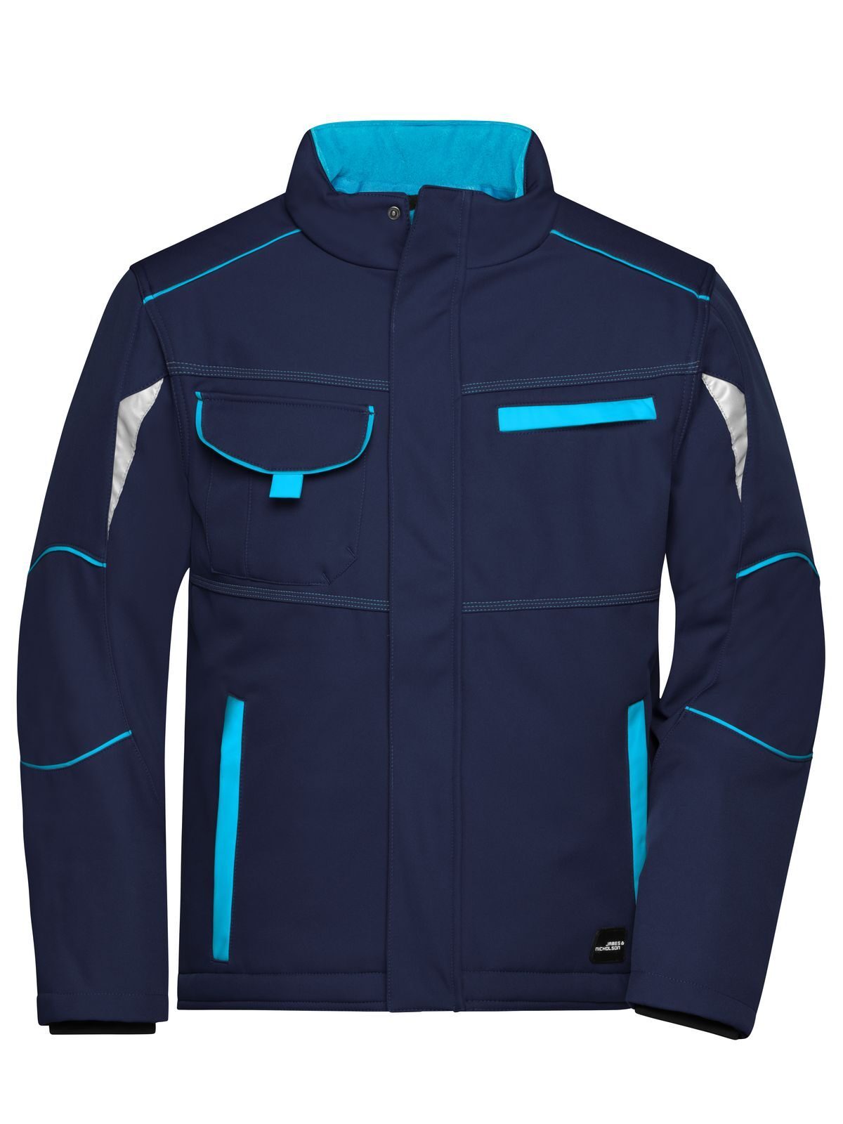 navy/turquoise