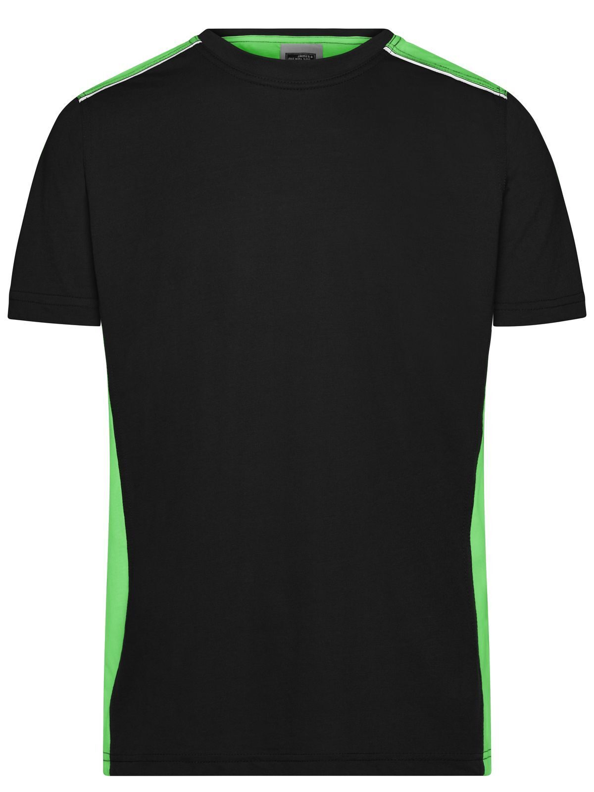 black/lime-green