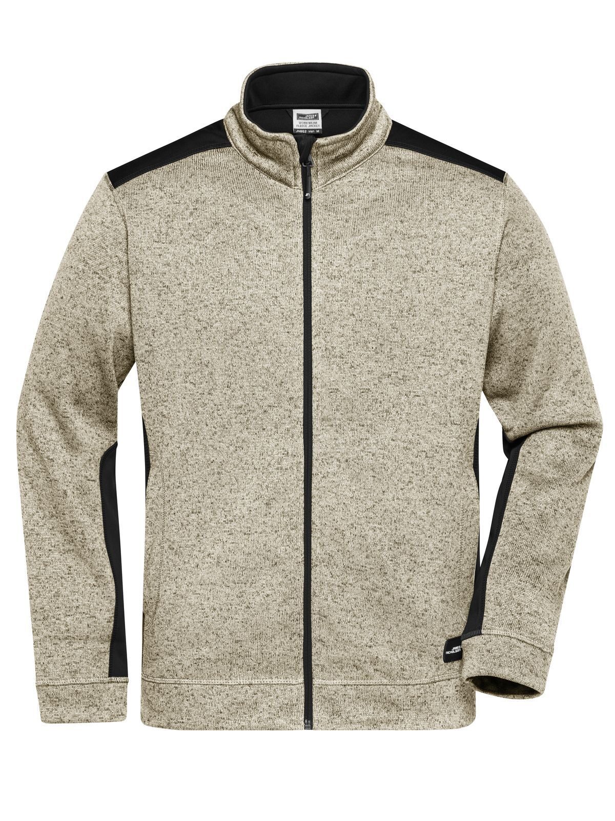 stone-melange/black