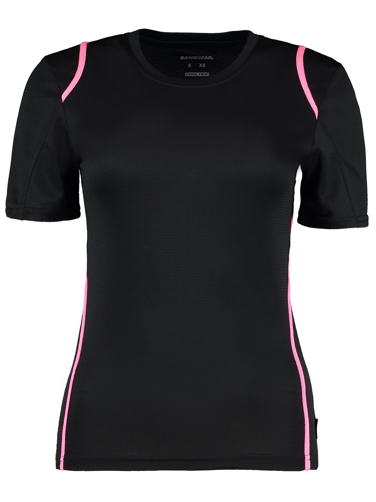 black/fluorescent pink
