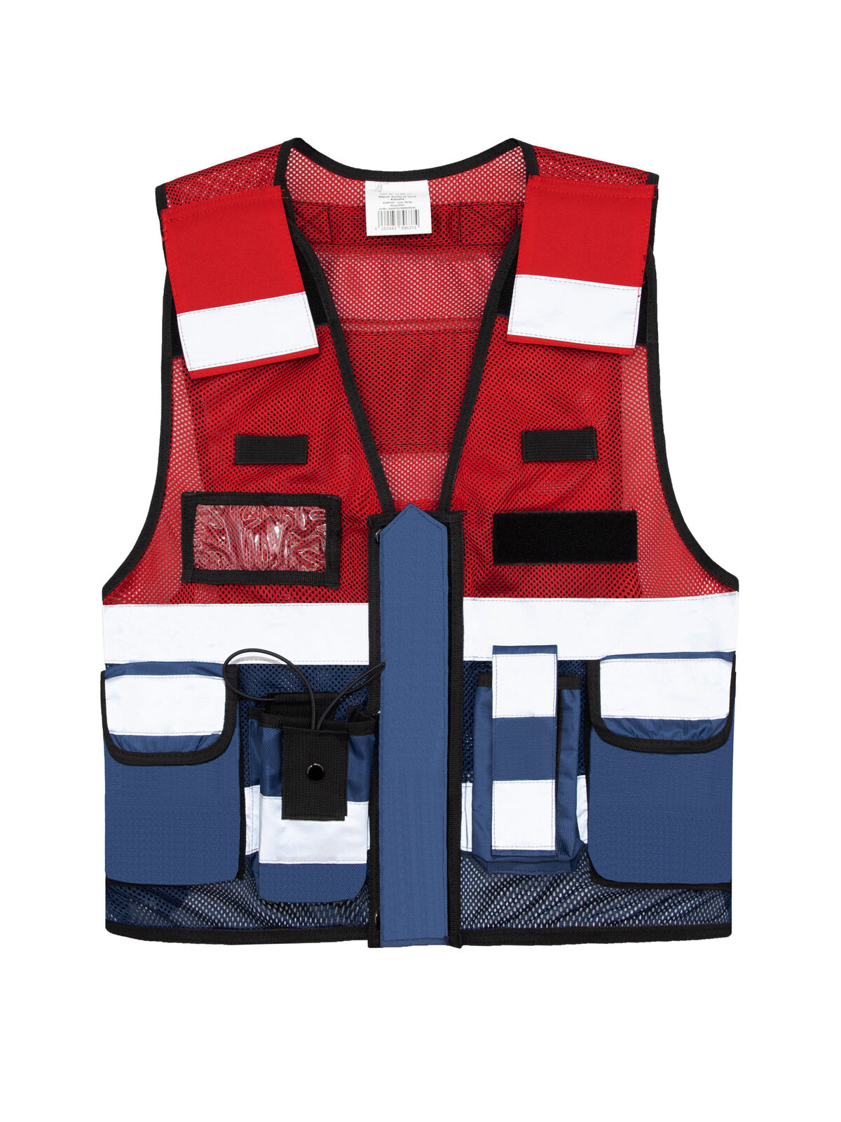navy/red
