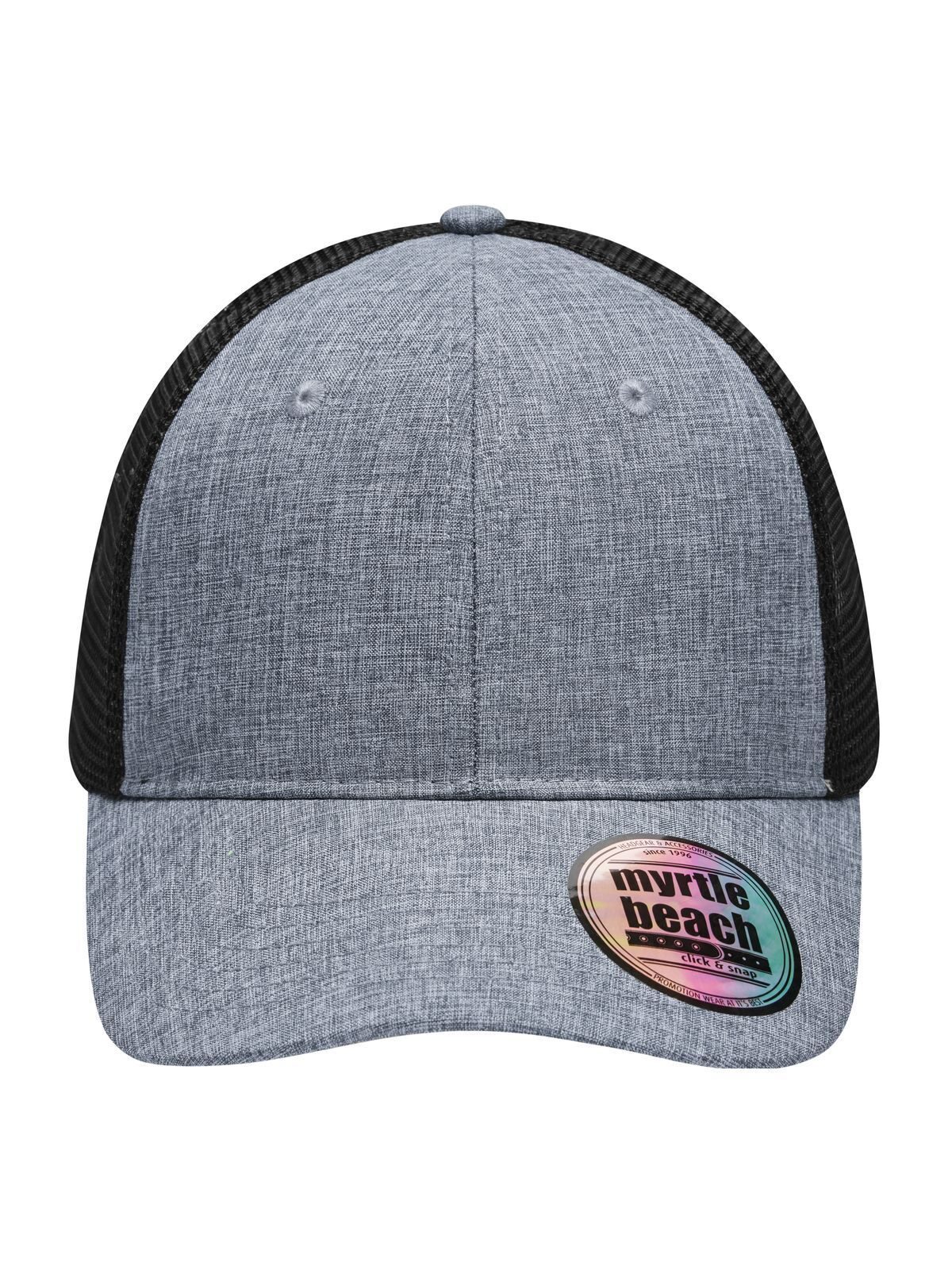 grey-melange/black