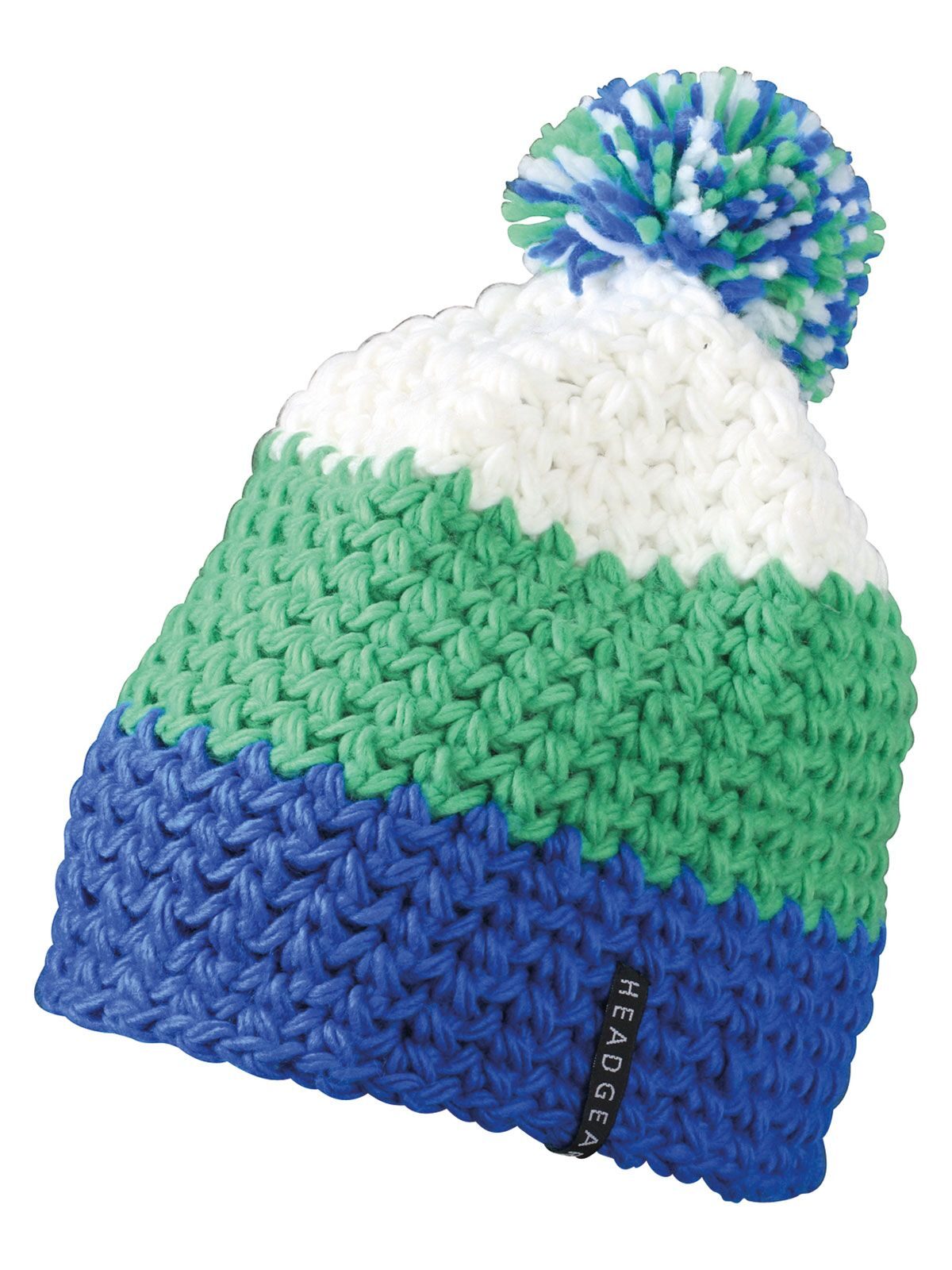 aqua/lime-green/white