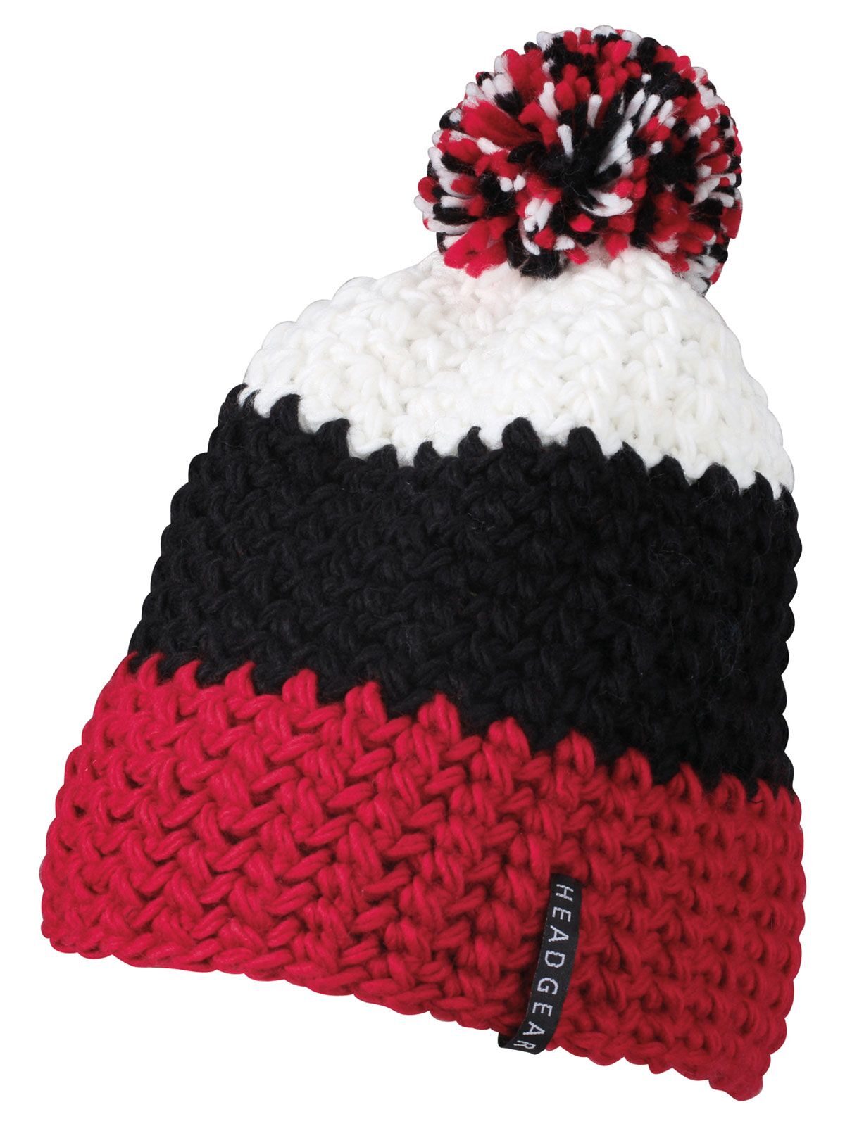 red/black/white