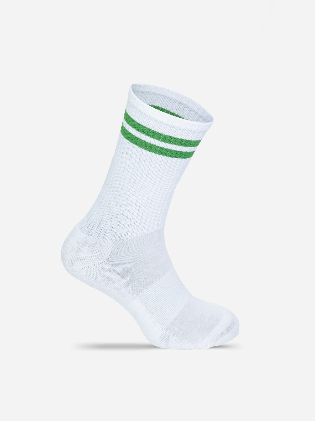 White/Kelly Green