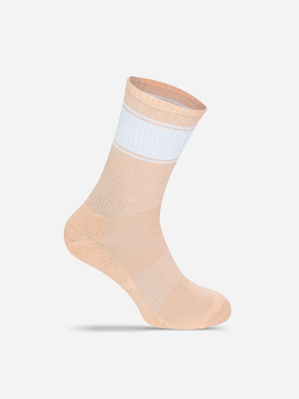 Peach/White
