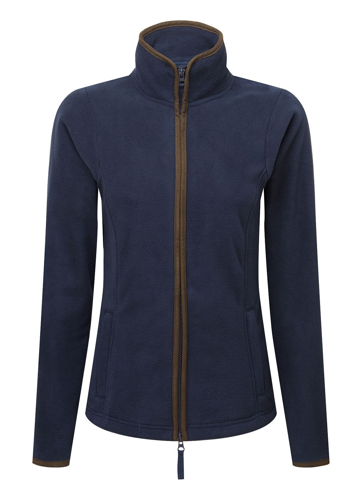 navy/brown