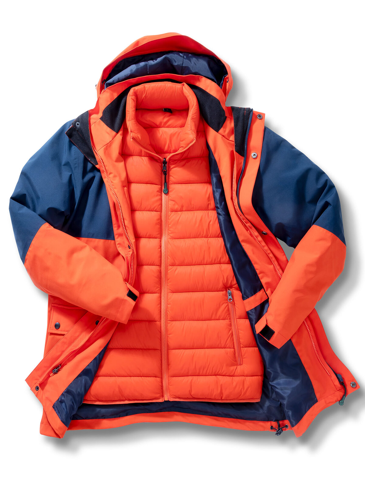 navy/orange
