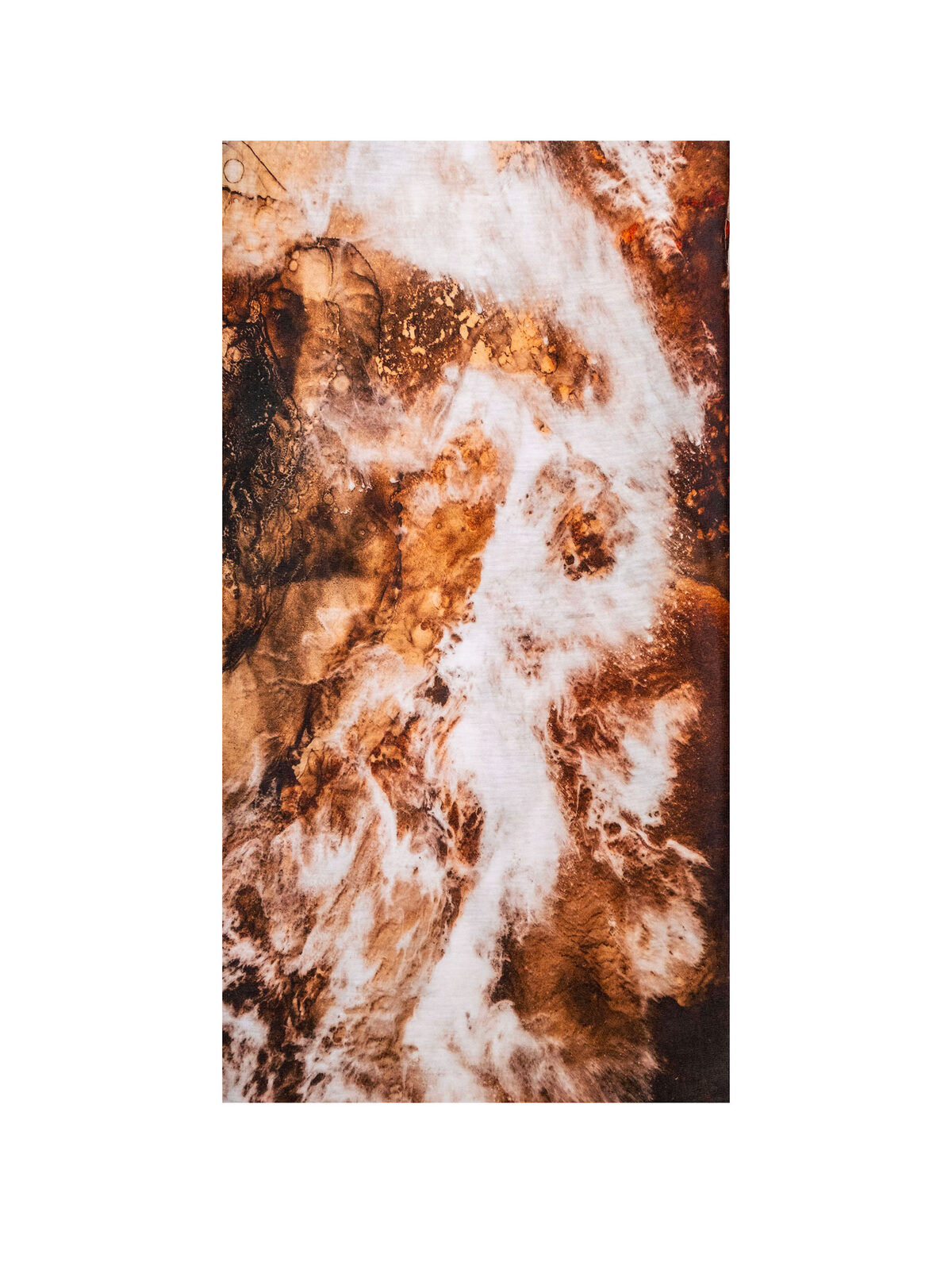 Black brown marble